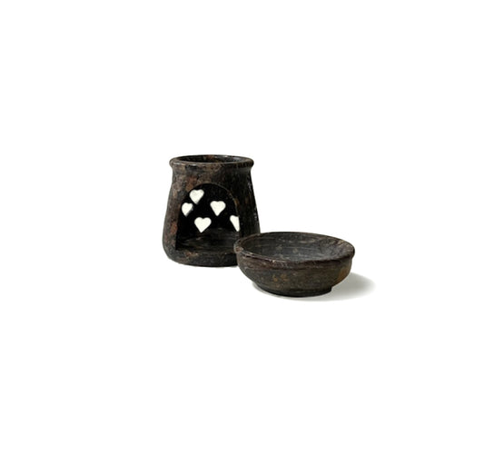 Stone Oil Burner Aromatherapy: Hand-Carved Serenity